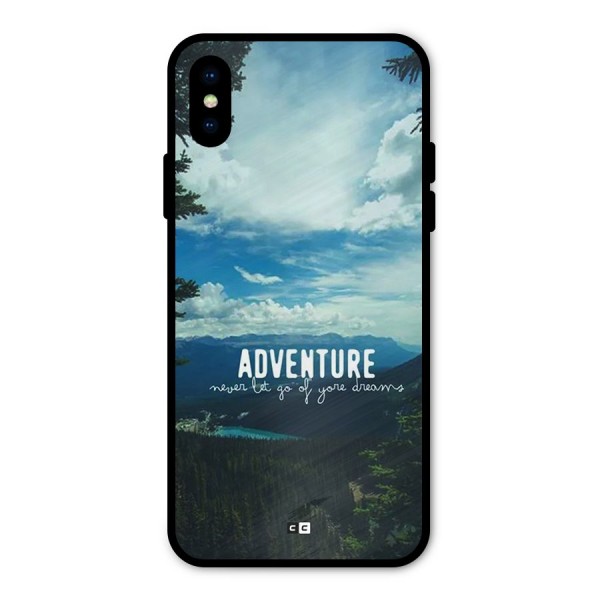 Natural Adventure Metal Back Case for iPhone XS