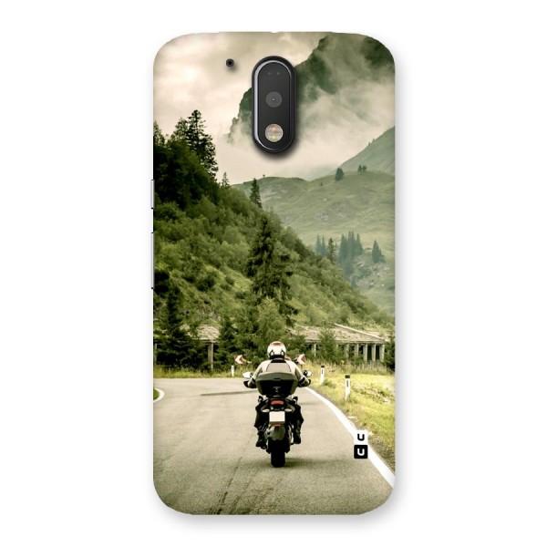 Nature Bike Back Case for Moto G4 Plus