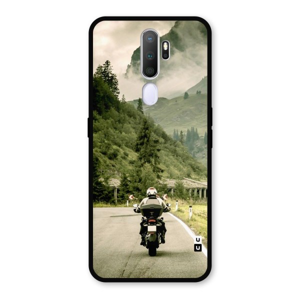 Nature Bike Metal Back Case for Oppo A9 (2020)
