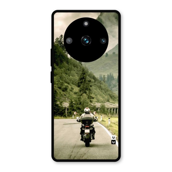 Nature Bike Metal Back Case for Realme 11 Pro Plus