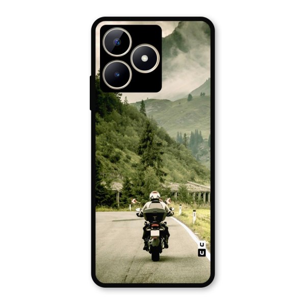 Nature Bike Metal Back Case for Realme C53