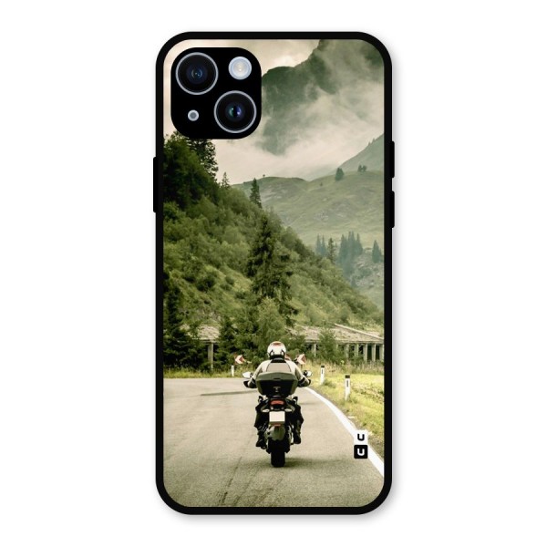 Nature Bike Metal Back Case for iPhone 14