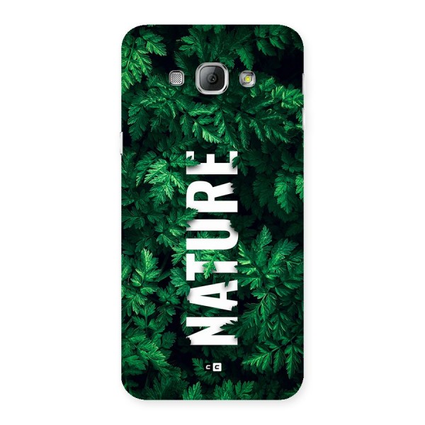 Nature Leaves Back Case for Galaxy A8