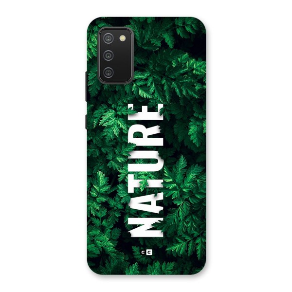 Nature Leaves Back Case for Galaxy M02s