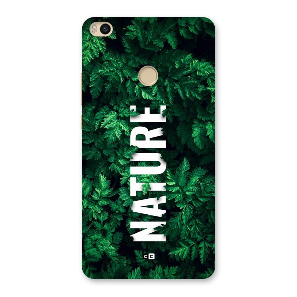 Nature Leaves Back Case for Mi Max 2