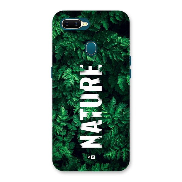 Nature Leaves Back Case for Oppo A12s
