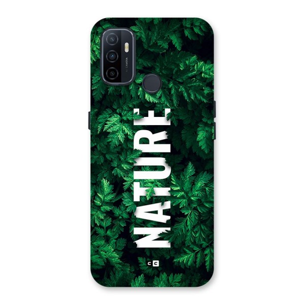 Nature Leaves Back Case for Oppo A32