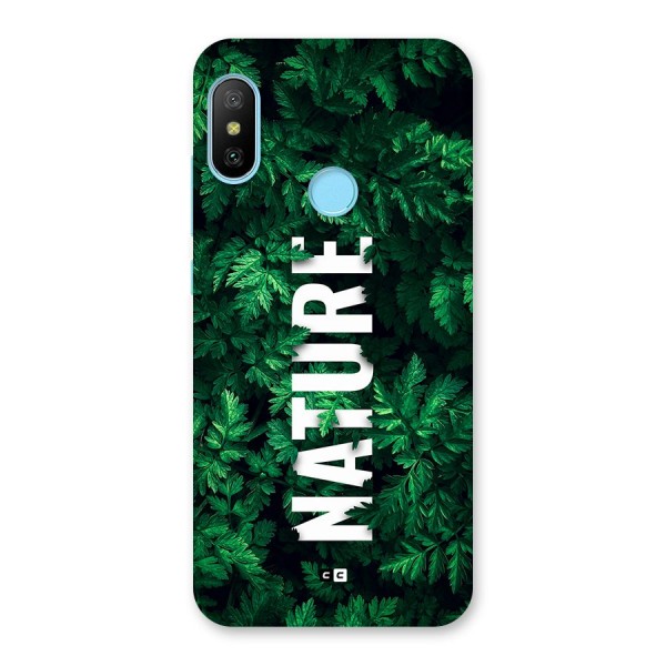 Nature Leaves Back Case for Redmi 6 Pro