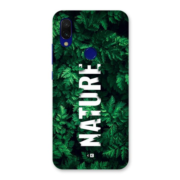 Nature Leaves Back Case for Redmi 7
