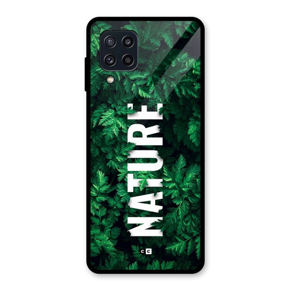 Nature Leaves Glass Back Case for Galaxy M32