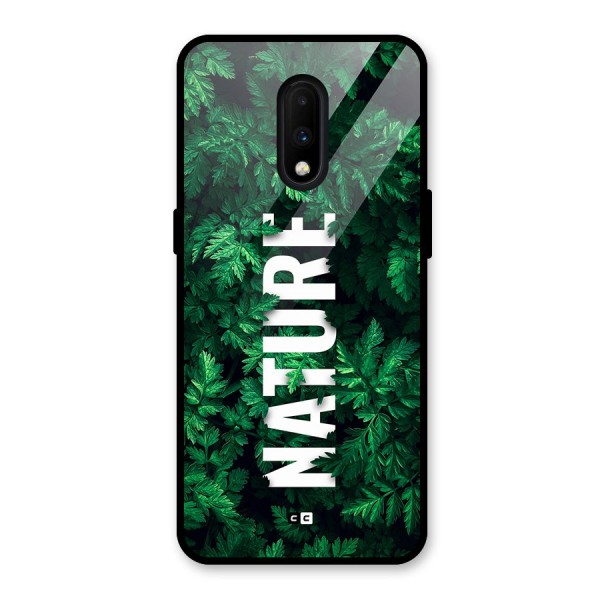 Nature Leaves Glass Back Case for OnePlus 7