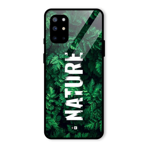 Nature Leaves Glass Back Case for OnePlus 8T