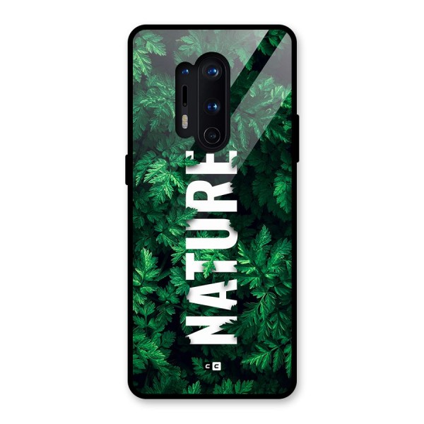 Nature Leaves Glass Back Case for OnePlus 8 Pro