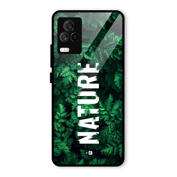 Nature Leaves Glass Back Case for Vivo iQOO 7 Legend 5G