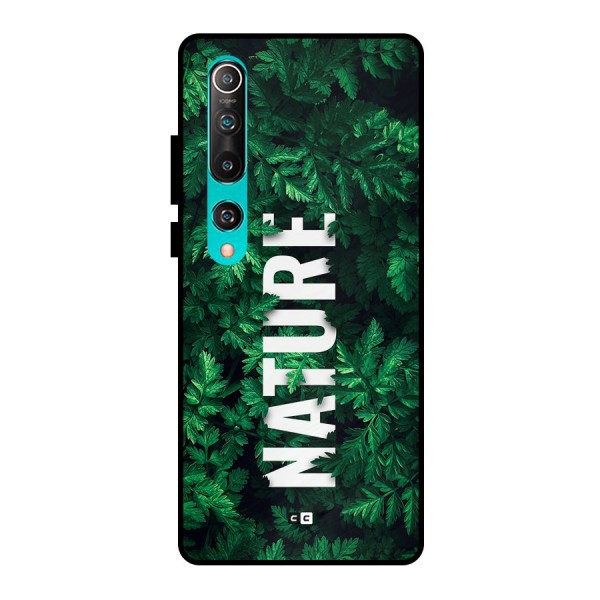 Nature Leaves Metal Back Case for Mi 10