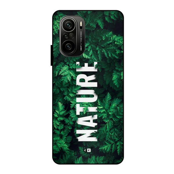 Nature Leaves Metal Back Case for Mi 11X Pro