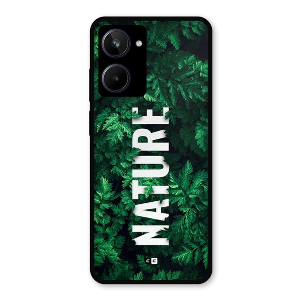 Nature Leaves Metal Back Case for Realme 10