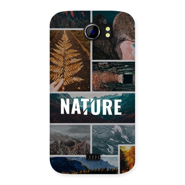 Nature Travel Back Case for Canvas 2 A110