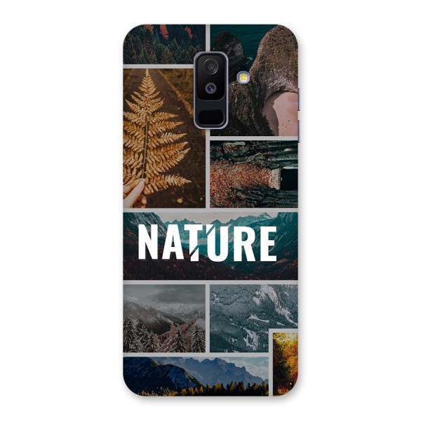 Nature Travel Back Case for Galaxy A6 Plus