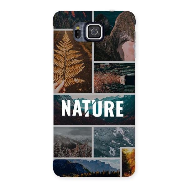 Nature Travel Back Case for Galaxy Alpha