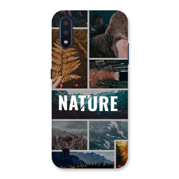 Nature Travel Back Case for Galaxy M01