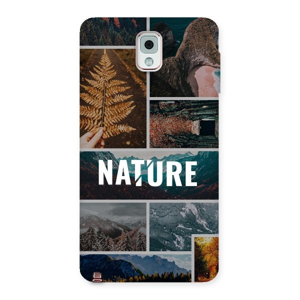 Nature Travel Back Case for Galaxy Note 3