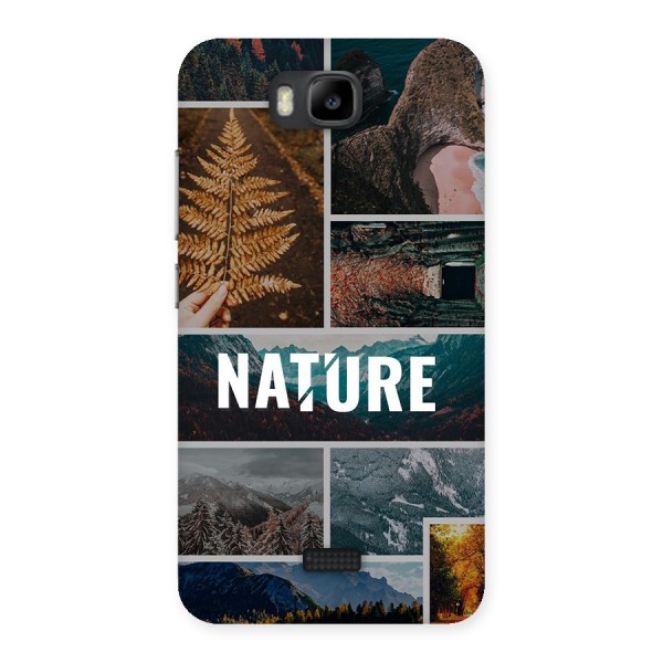 Nature Travel Back Case for Honor Bee