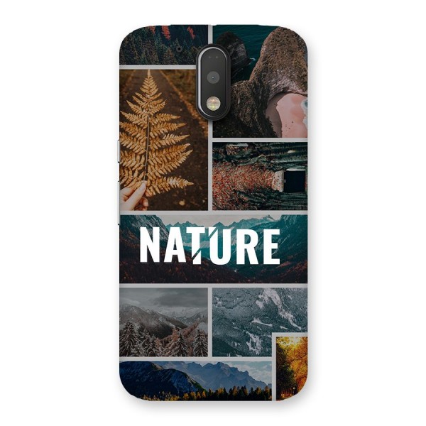 Nature Travel Back Case for Moto G4 Plus