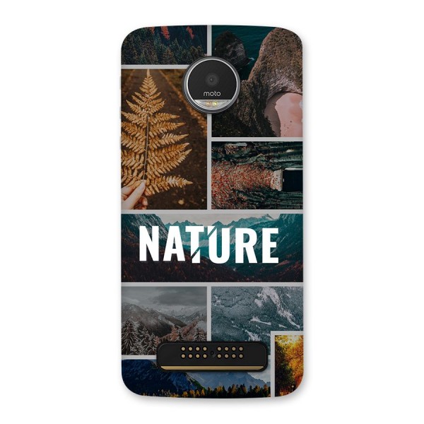 Nature Travel Back Case for Moto Z Play