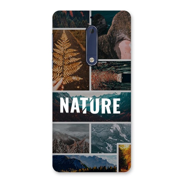 Nature Travel Back Case for Nokia 5
