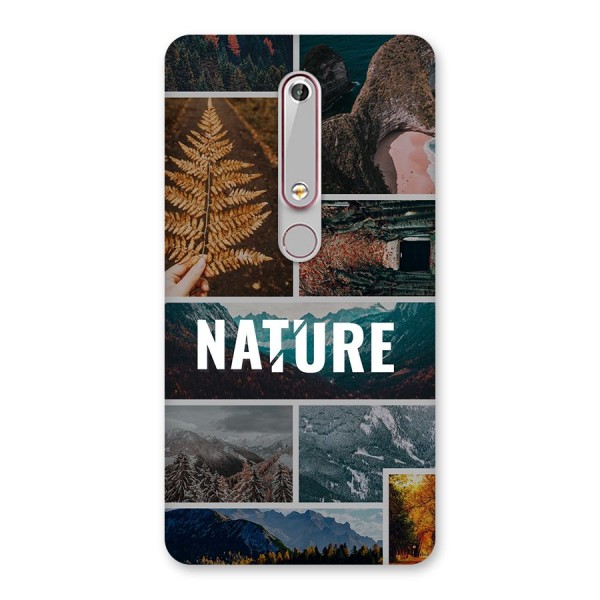 Nature Travel Back Case for Nokia 6.1