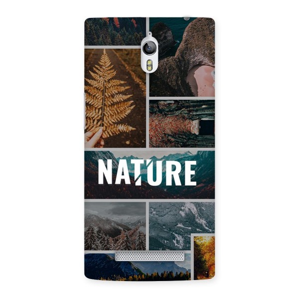 Nature Travel Back Case for Oppo Find 7