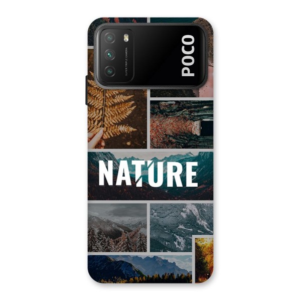 Nature Travel Back Case for Poco M3