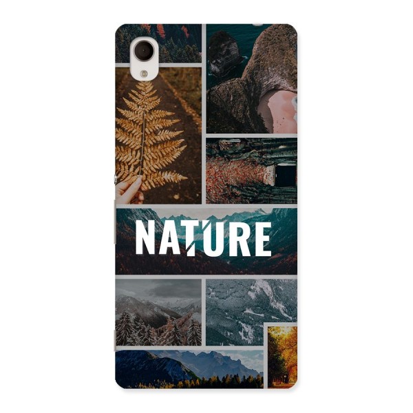 Nature Travel Back Case for Xperia M4