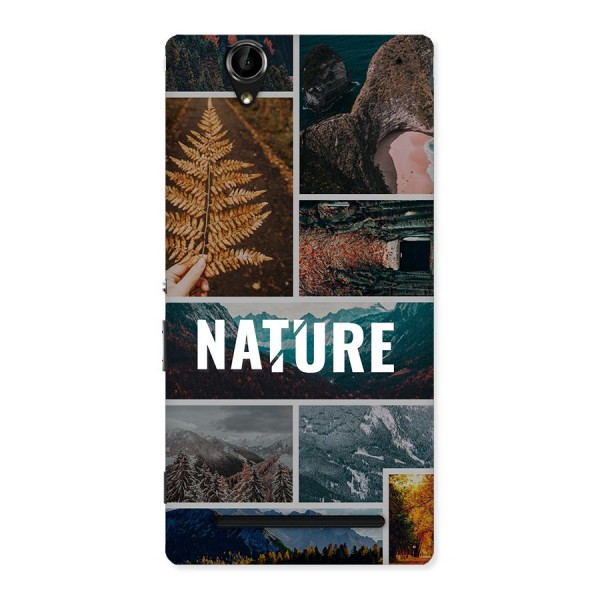 Nature Travel Back Case for Xperia T2