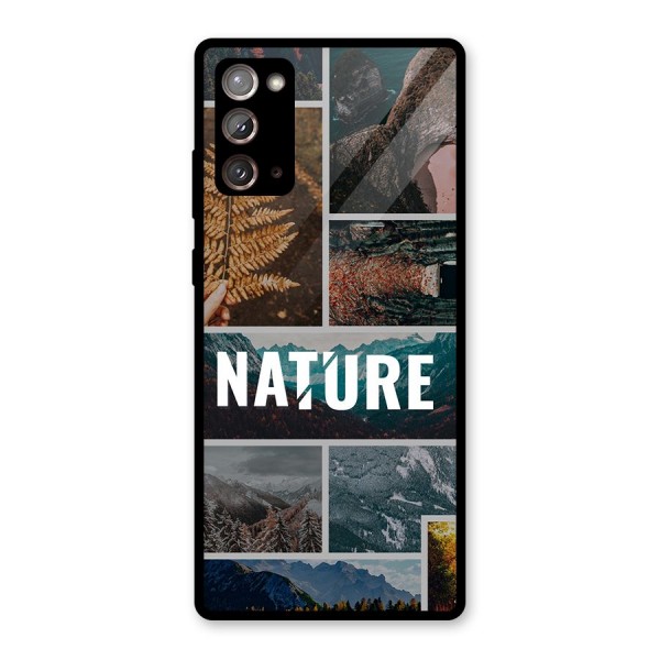 Nature Travel Glass Back Case for Galaxy Note 20