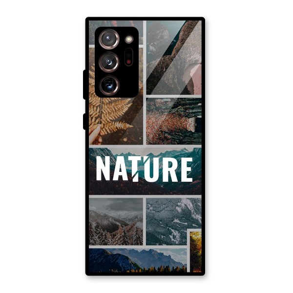Nature Travel Glass Back Case for Galaxy Note 20 Ultra 5G
