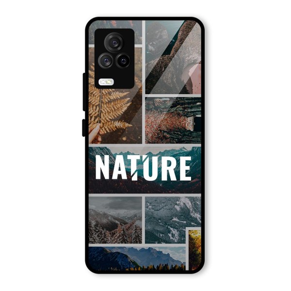 Nature Travel Glass Back Case for Vivo iQOO 7 Legend 5G