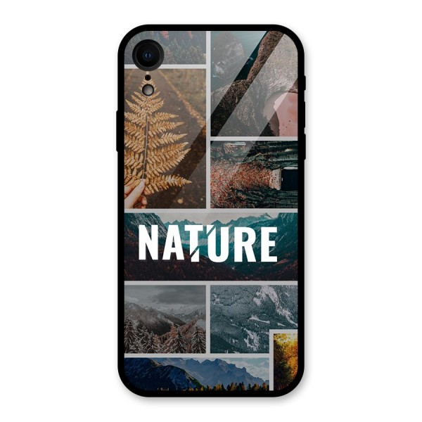 Nature Travel Glass Back Case for iPhone XR