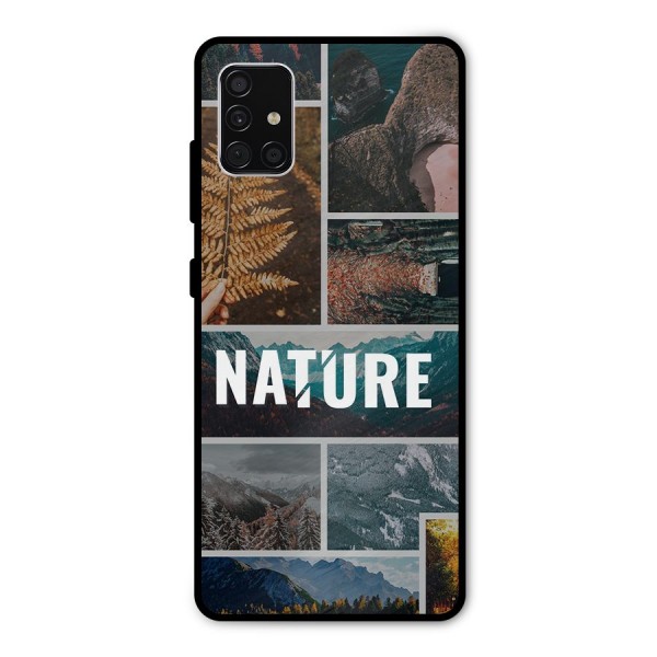 Nature Travel Metal Back Case for Galaxy A51