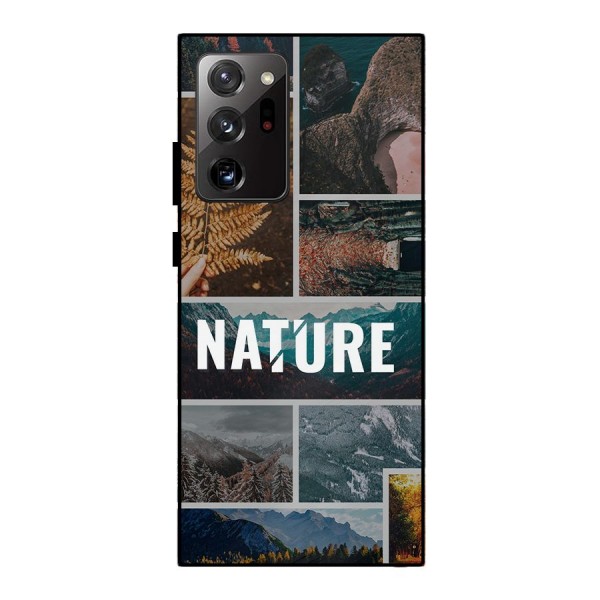Nature Travel Metal Back Case for Galaxy Note 20 Ultra