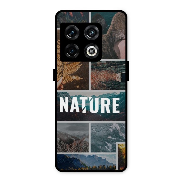 Nature Travel Metal Back Case for OnePlus 10 Pro 5G