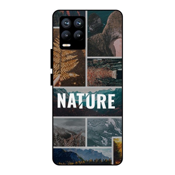 Nature Travel Metal Back Case for Realme 8 Pro
