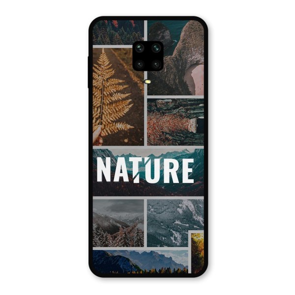Nature Travel Metal Back Case for Redmi Note 9 Pro Max