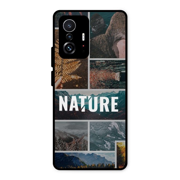 Nature Travel Metal Back Case for Xiaomi 11T Pro