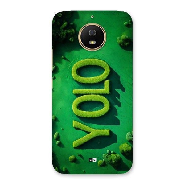 Nature Yolo Back Case for Moto G5s