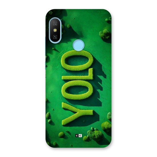 Nature Yolo Back Case for Redmi 6 Pro