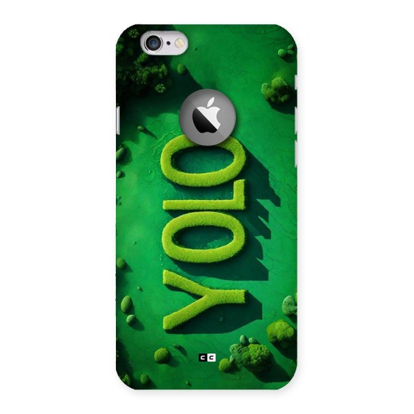 Nature Yolo Back Case for iPhone 6 Logo Cut
