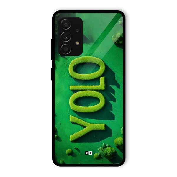 Nature Yolo Glass Back Case for Galaxy A53 5G