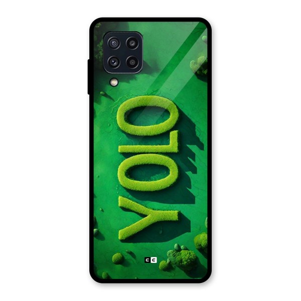 Nature Yolo Glass Back Case for Galaxy M32